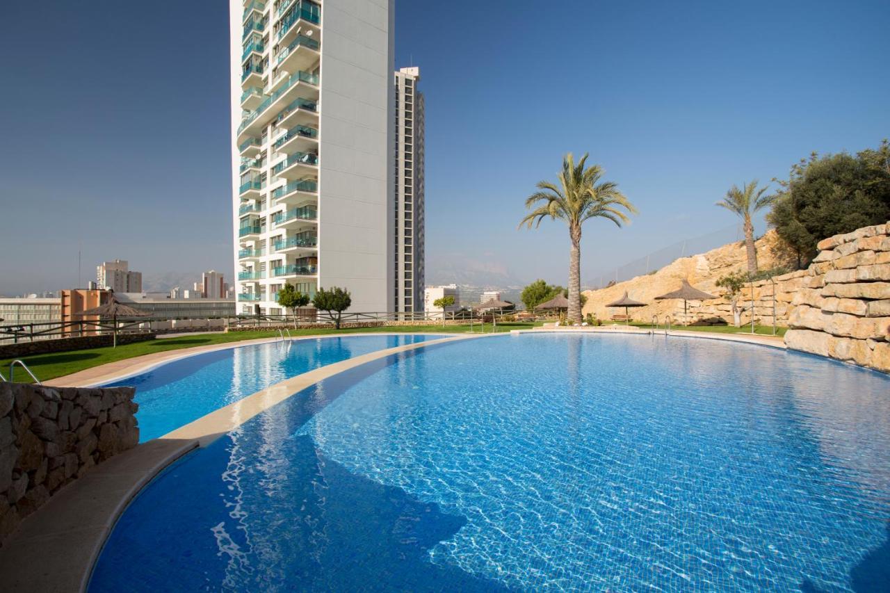 Skyline 5 Apartment With Private Balcony And Nice Views Benidorm Exterior foto