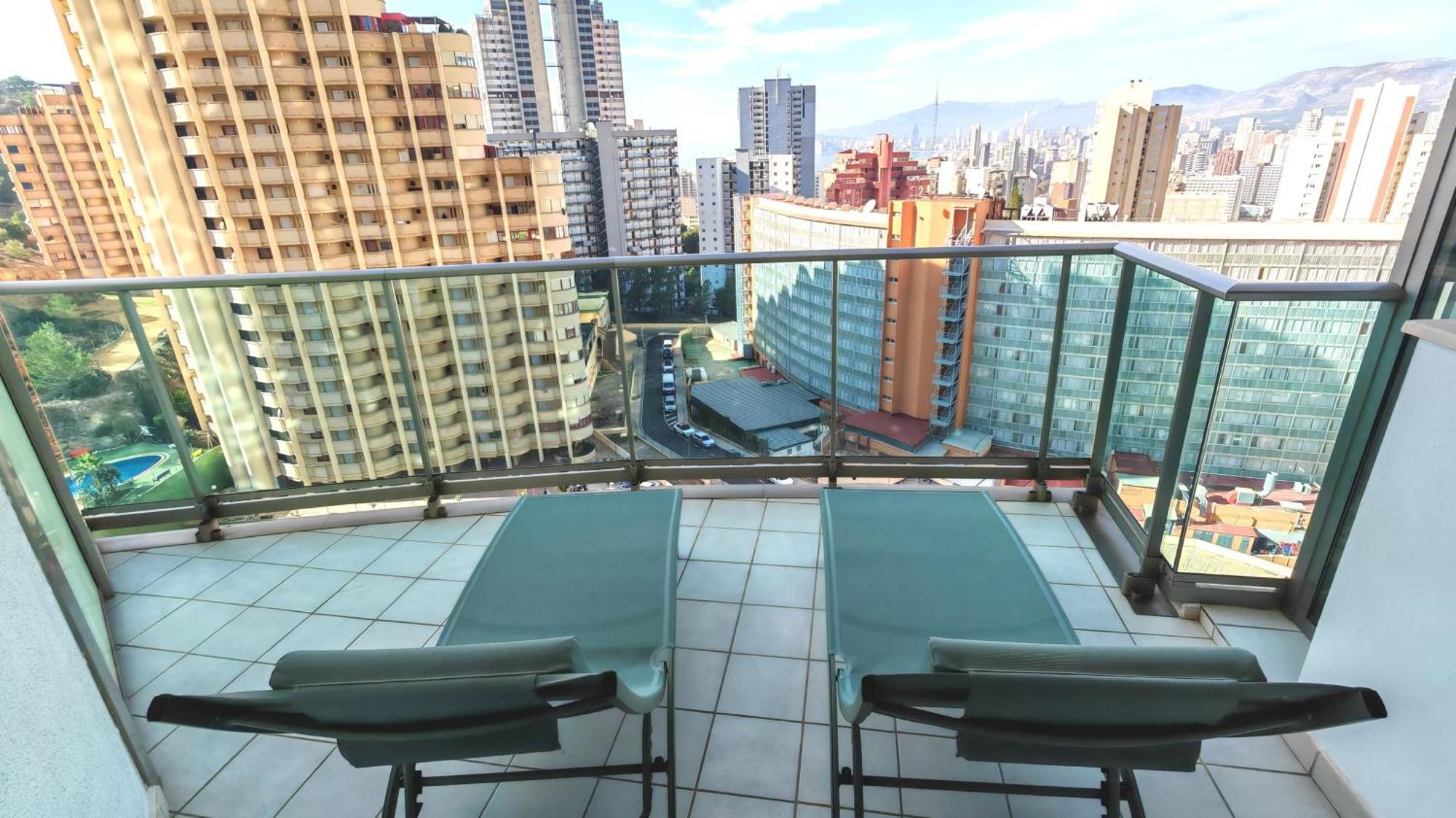 Skyline 5 Apartment With Private Balcony And Nice Views Benidorm Exterior foto